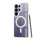 Husă transparentă Techsuit MagSafe Pro Galaxy S26 Ultra – Roz nude – imagine 16