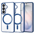 Husă transparentă Techsuit MagSafe Pro Galaxy S26 – Albastru – imagine 11