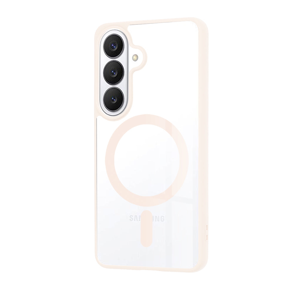 Husă transparentă Techsuit MagSafe Pro Galaxy S26 – Roz nude – imagine 16