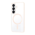 Husă transparentă Techsuit MagSafe Pro Galaxy S26 – Roz nude – imagine 16