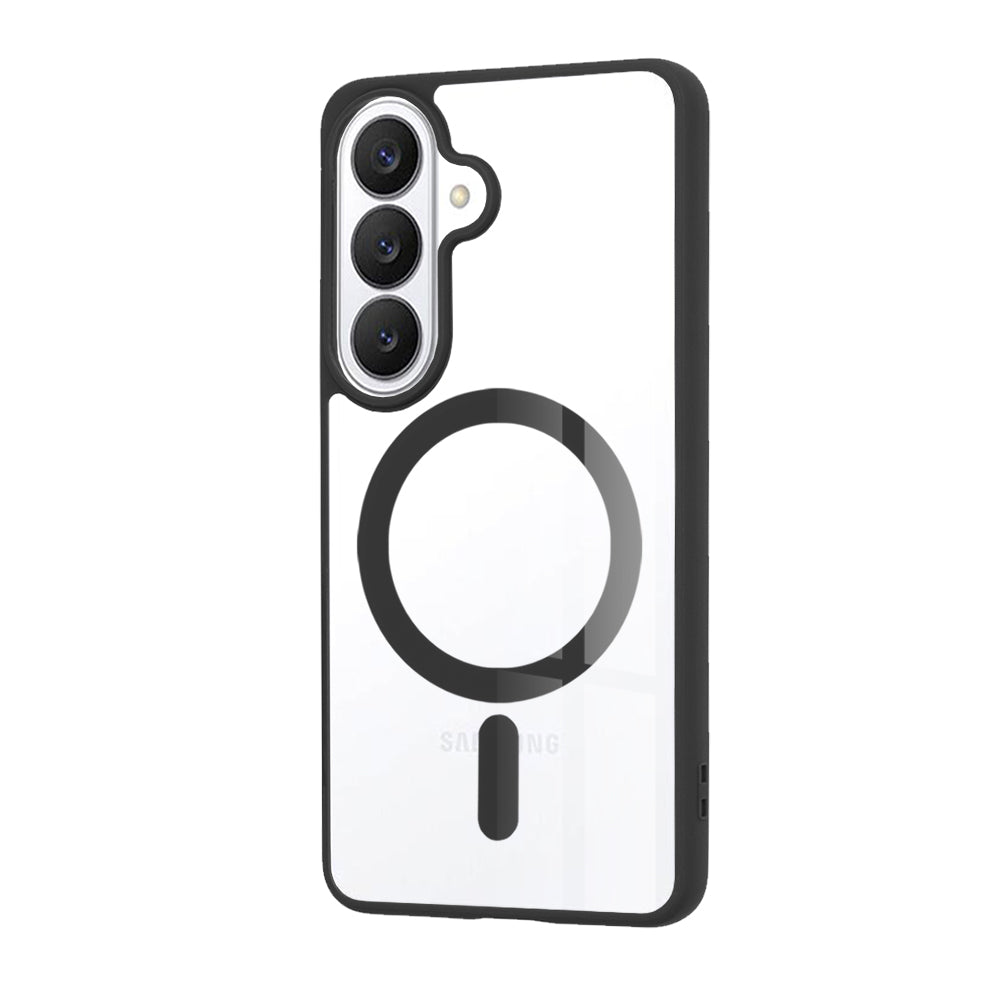 Husă transparentă Techsuit MagSafe Pro Galaxy S26 – Negru – imagine 10