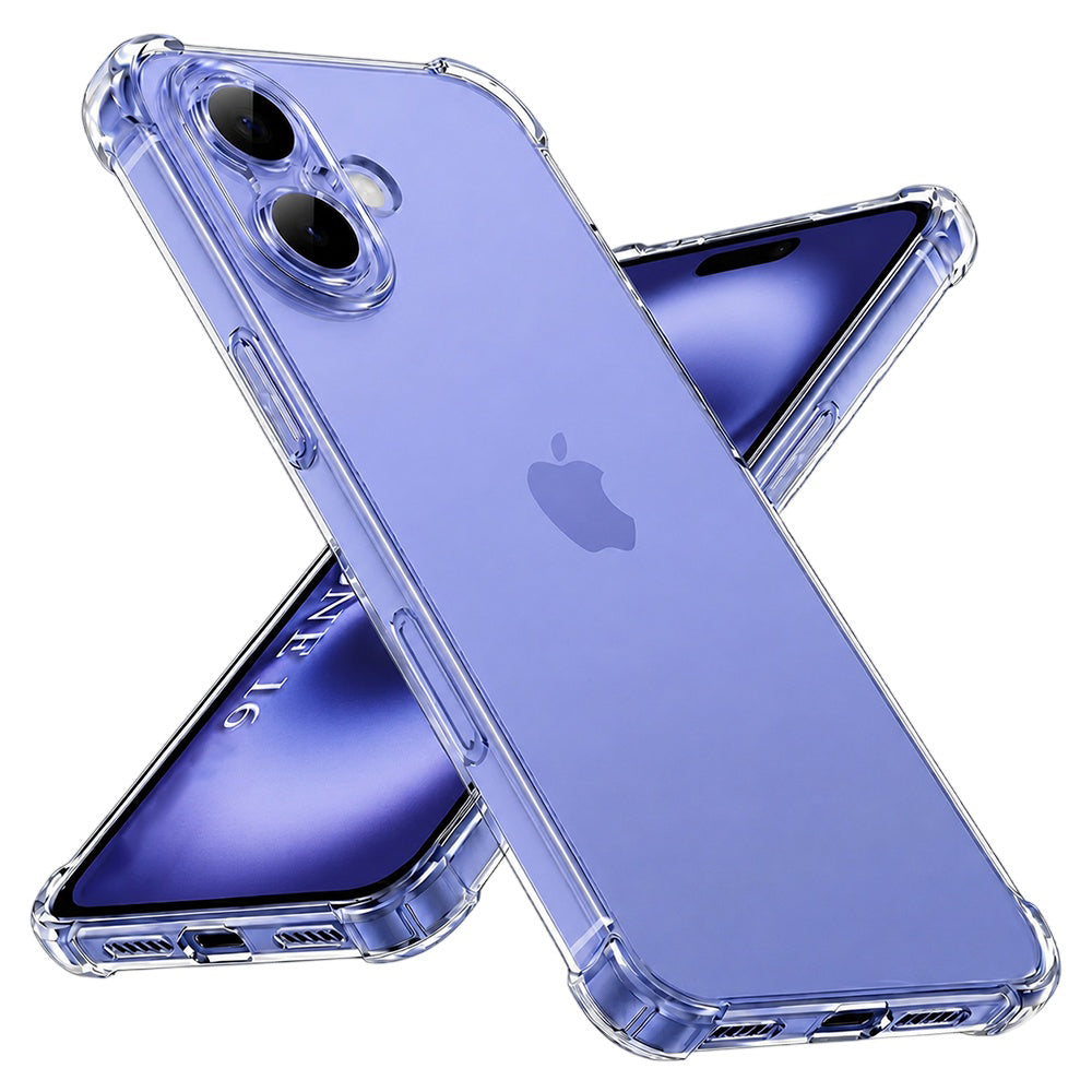 Husă transparentă Techsuit Shockproof Clear Silicone iPhone 16 – Transparent – imagine 2