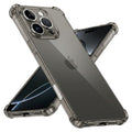 Husă transparentă Techsuit Shockproof Clear Silicone iPhone 16 Pro – imagine 1