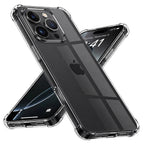 Husă transparentă Techsuit Shockproof Clear Silicone iPhone 16 Pro Max – imagine 1