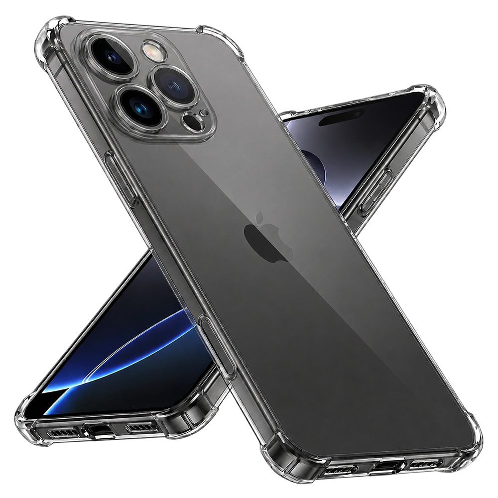 Husă transparentă Techsuit Shockproof Clear Silicone iPhone 16 Pro Max – Transparent – imagine 2