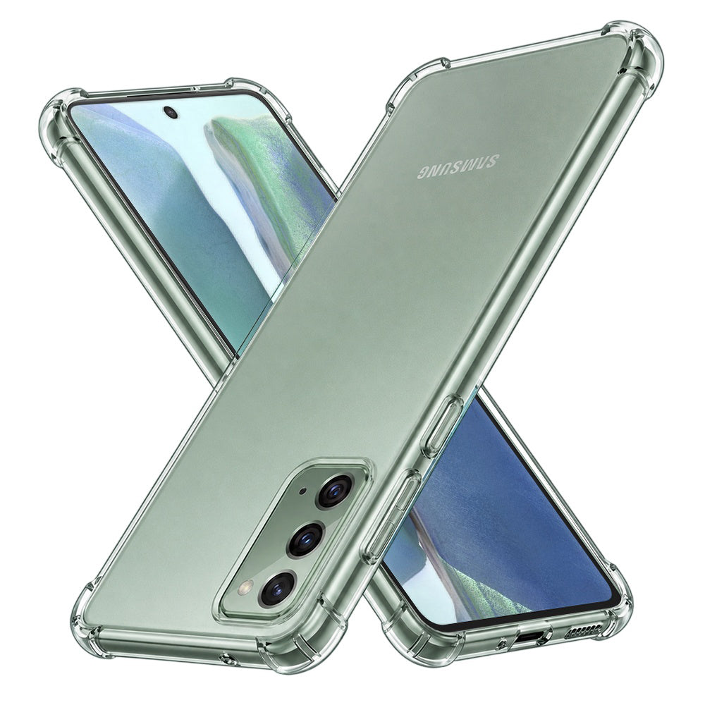 Husă transparentă Techsuit Shockproof Clear Silicone Galaxy Note 20 – imagine 1