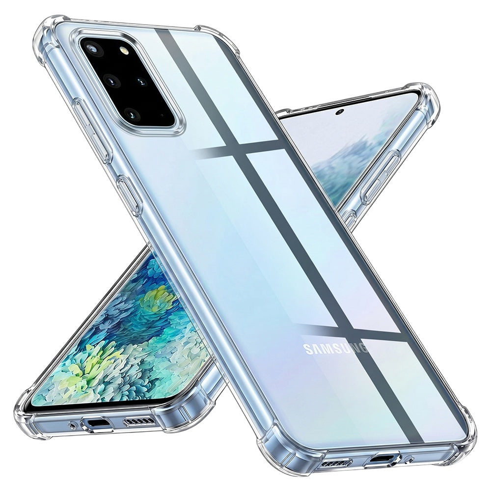 Husă transparentă Techsuit Shockproof Clear Silicone Galaxy S20 Plus – imagine 1