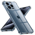 Husă Techsuit Shockproof Clear Silicone iPhone 15 Pro – imagine 1