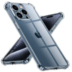 Husă Techsuit Shockproof Clear Silicone iPhone 15 Pro – imagine 1
