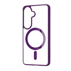Husă transparentă Techsuit MagSafe Pro Galaxy A57 5G – Mov – imagine 4