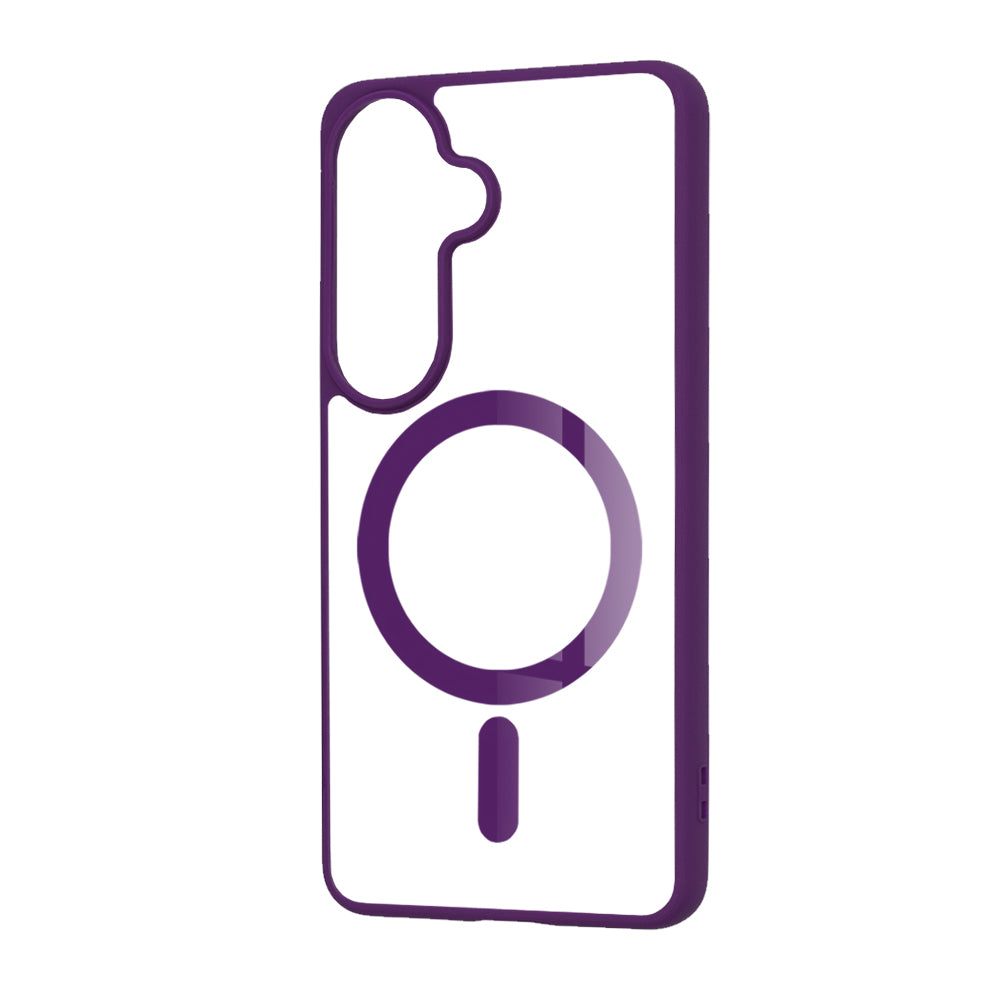 Husă transparentă Techsuit MagSafe Pro Galaxy A57 5G – Mov – imagine 4