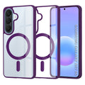 Husă transparentă Techsuit MagSafe Pro Galaxy A57 5G – Mov – imagine 1