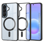 Husă transparentă Techsuit MagSafe Pro Galaxy A57 5G – Negru – imagine 5