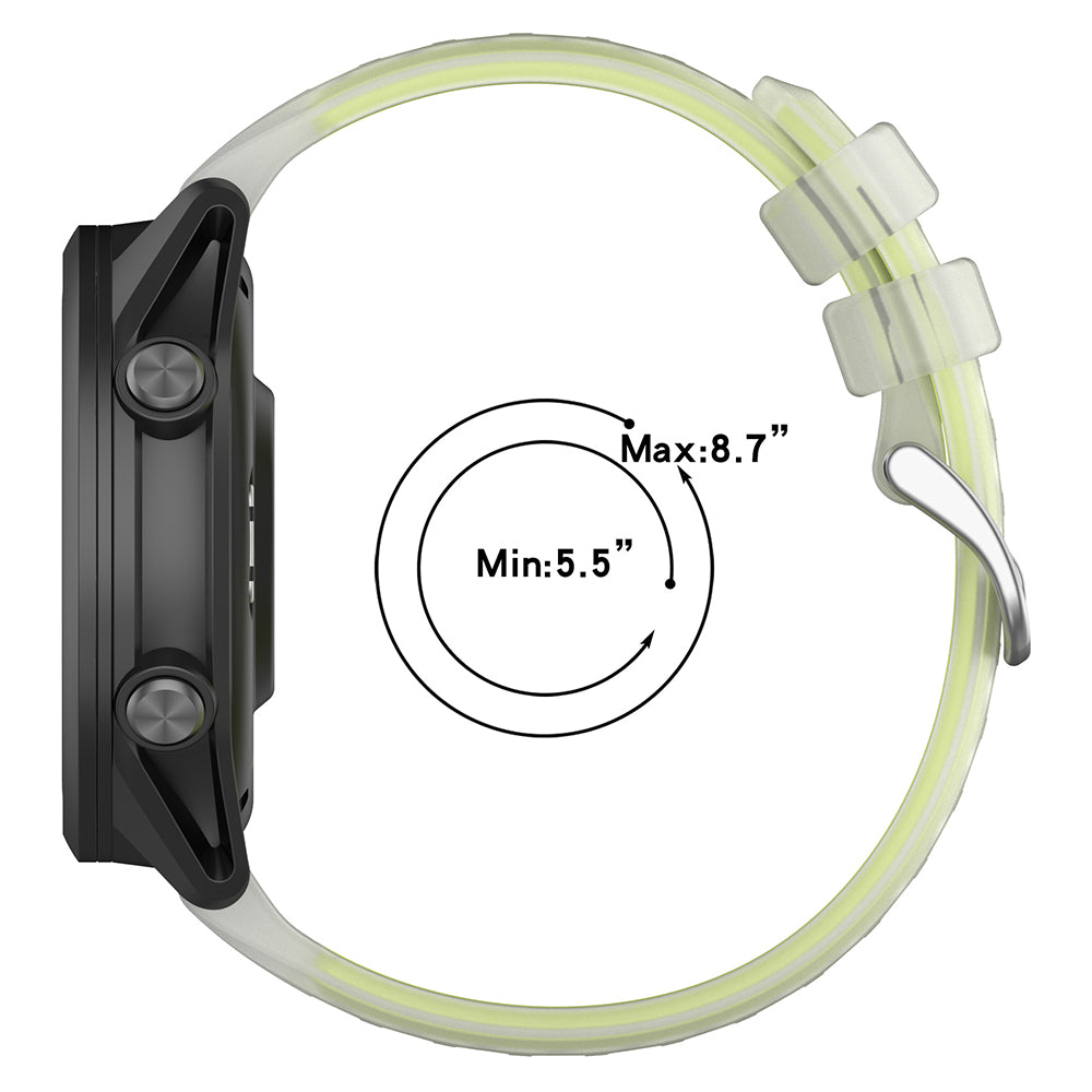 Curea Samsung Galaxy Watch (46 mm) Techsuit W084, silicon, turcoaz – imagine 3