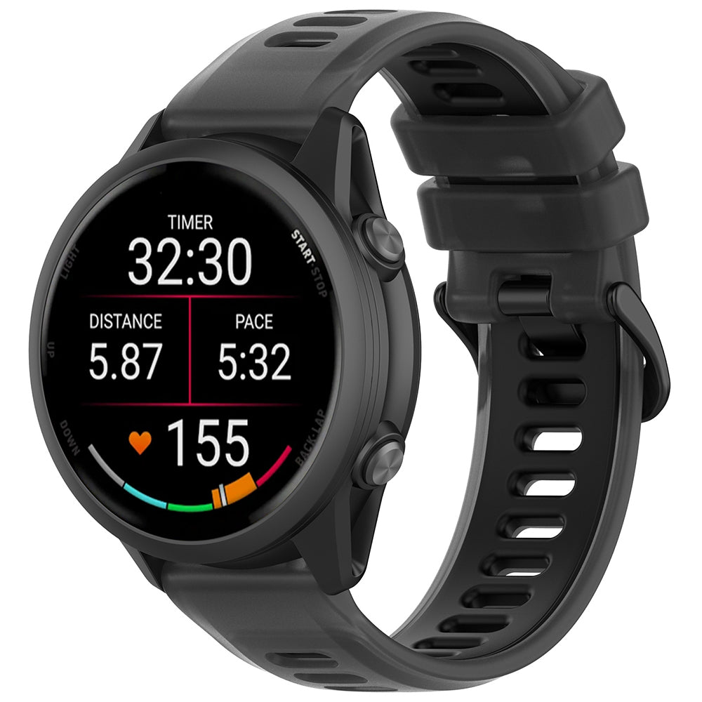 Curea Samsung Galaxy Watch4/5 Techsuit W084, silicon, negru – imagine 2