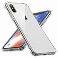 Husă transparentă Techsuit Shockproof Clear Silicone iPhone X / XS – imagine 1