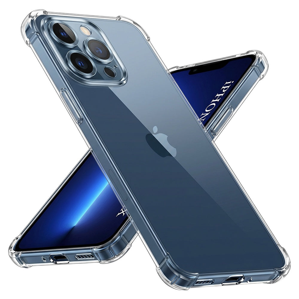 Husă transparentă Techsuit Shockproof Clear Silicone iPhone 13 Pro Max – imagine 1