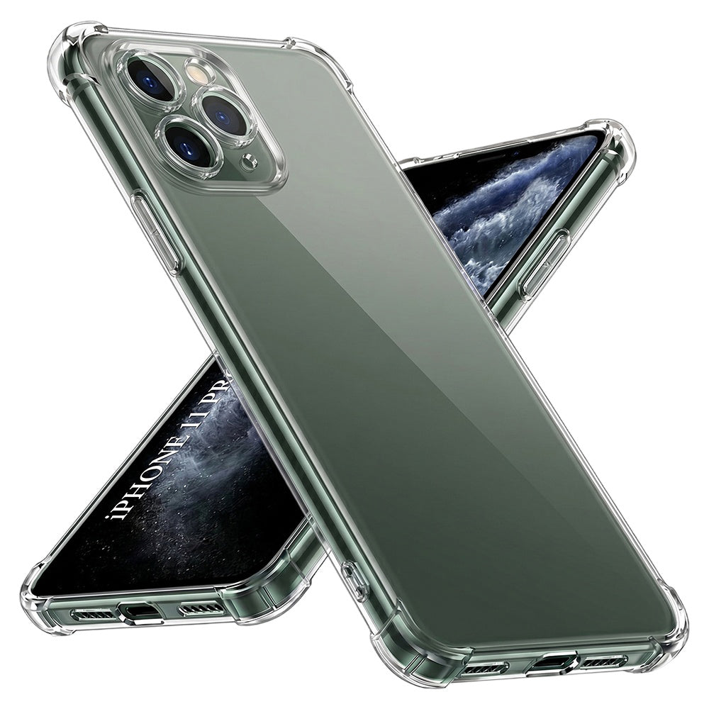 Husă transparentă Techsuit Shockproof Clear Silicone iPhone 11 Pro Max – imagine 1