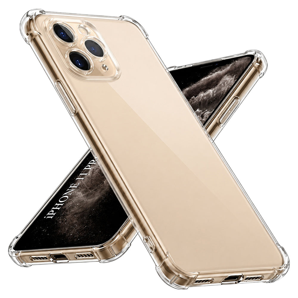 Husă transparentă Techsuit Shockproof Clear Silicone iPhone 11 Pro – imagine 1