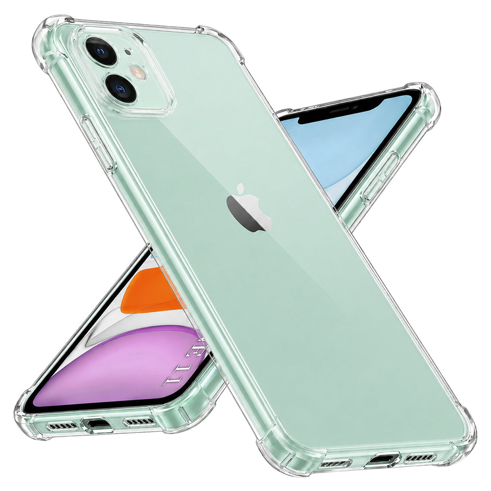 Husă transparentă Techsuit Shockproof Clear Silicone iPhone 11 – imagine 1