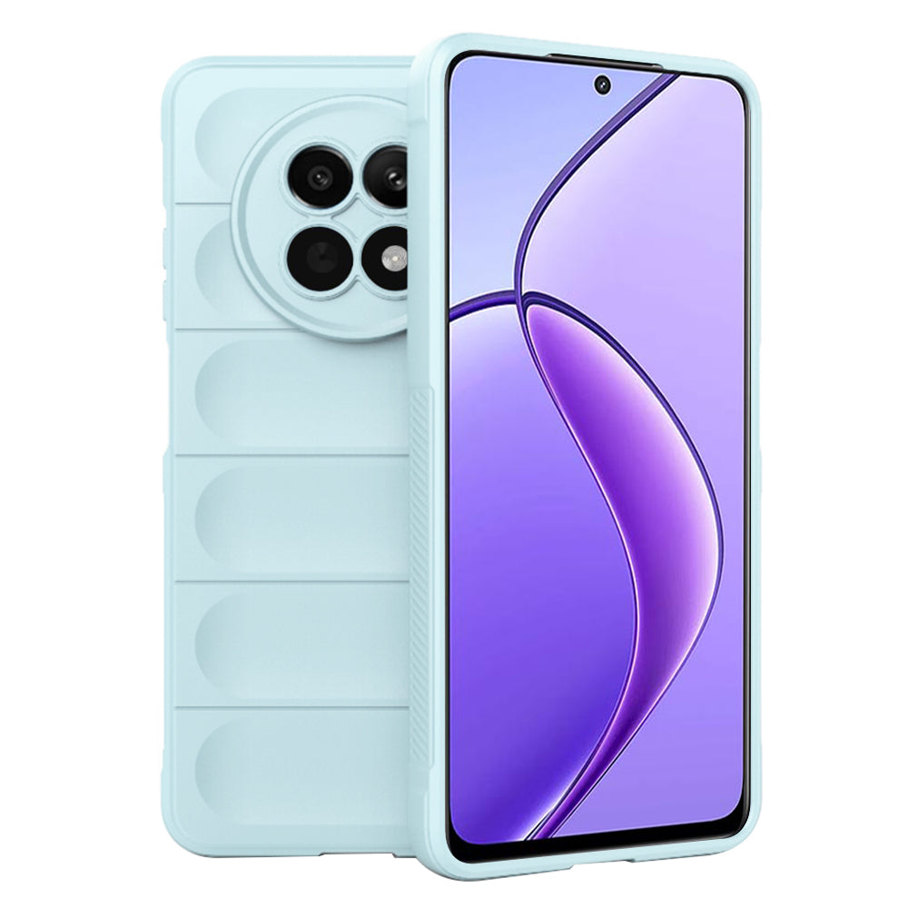 Husă Realme 12 / 12x Techsuit Magic Shield, albastru deschis – imagine 1