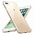 Husă transparentă Techsuit Shockproof Clear Silicone iPhone 7 Plus – imagine 1