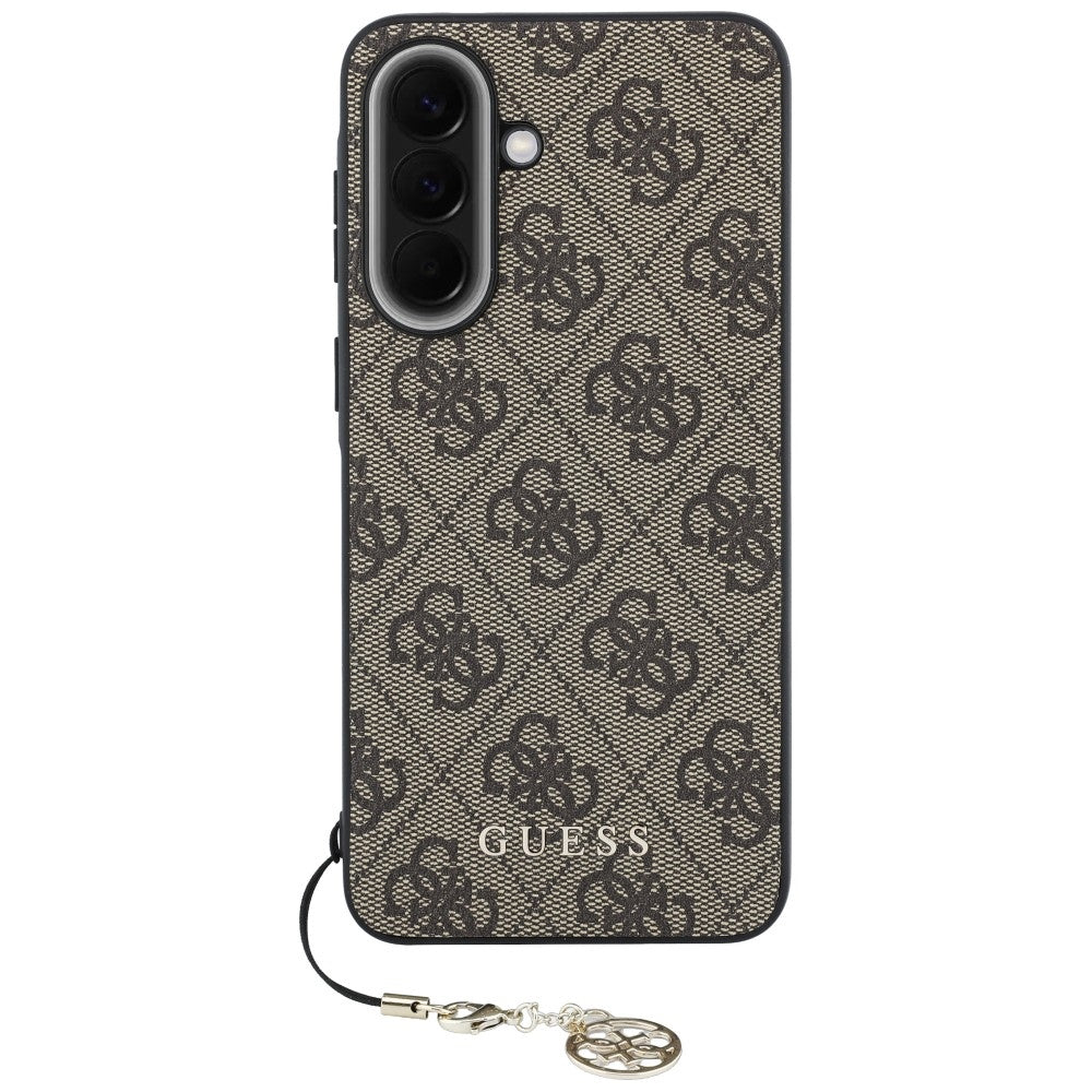 Husă Guess Samsung Galaxy A57 5G Hardcase 4G Classic Logo Charm, maro – imagine 2