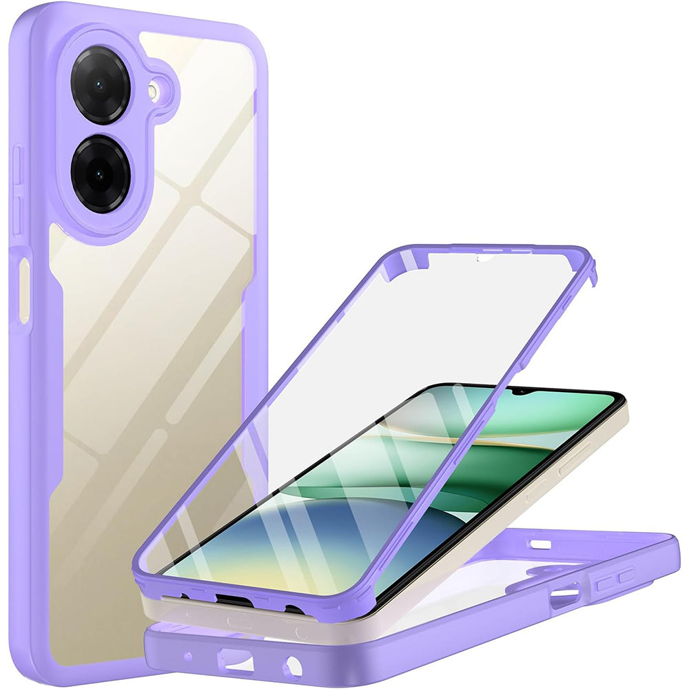 Husă Xiaomi Redmi A5 4G (Standard) 360 Techsuit ColorVerse, mov – imagine 1
