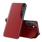 Husă flip Techsuit eFold Galaxy A27 5G – Roșu – imagine 4