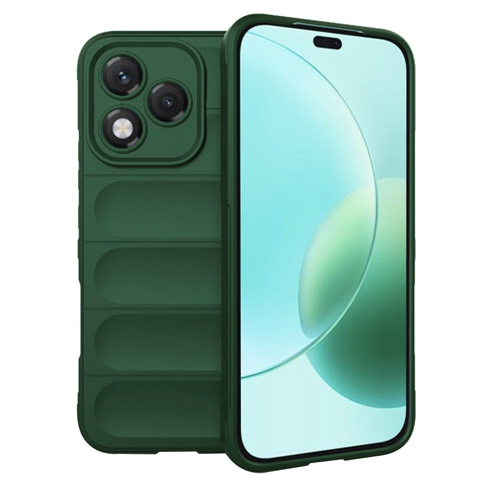Husă Honor 400 Lite Techsuit Magic Shield, verde – imagine 1
