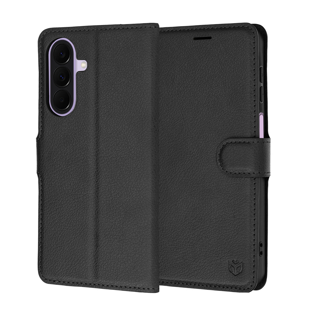 Husă portofel Techsuit Leather Folio Galaxy A27 5G – Negru – imagine 7