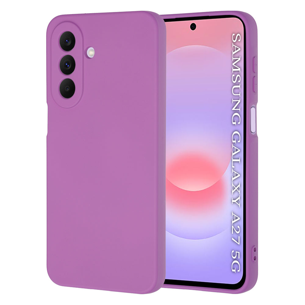 Husă din silicon Techsuit SoftFlex Galaxy A27 5G – Mov – imagine 5