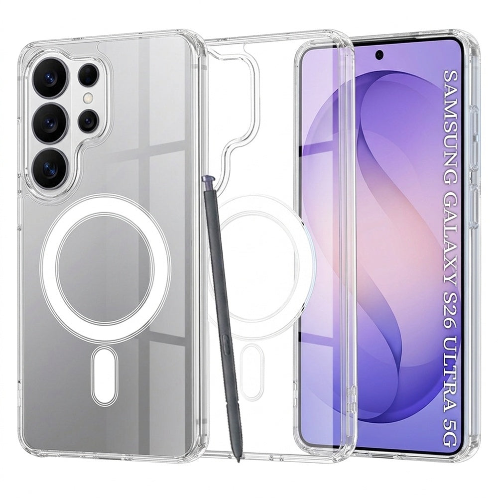 Husă transparentă Techsuit MagSafe Pro Galaxy S26 Ultra – Transparent – imagine 5