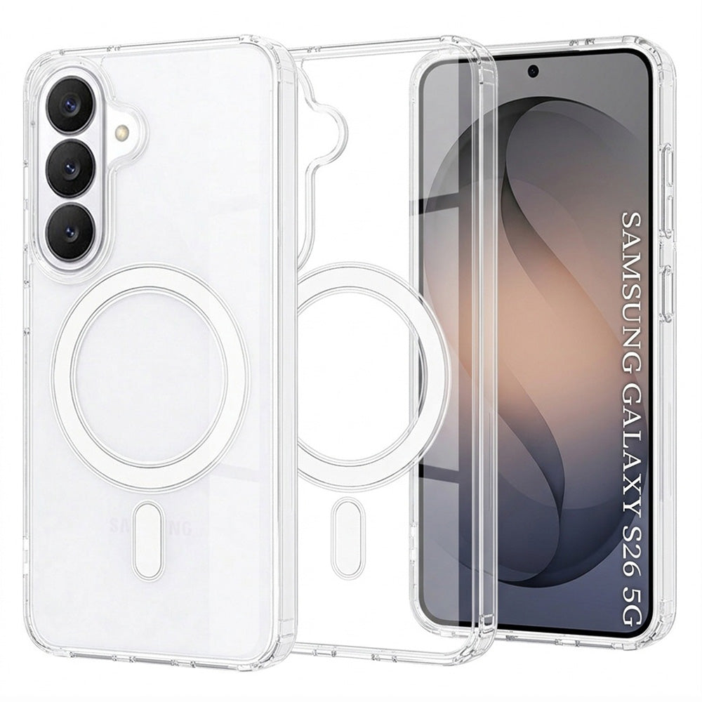 Husă transparentă Techsuit MagSafe Pro Galaxy S26 – Transparent – imagine 5