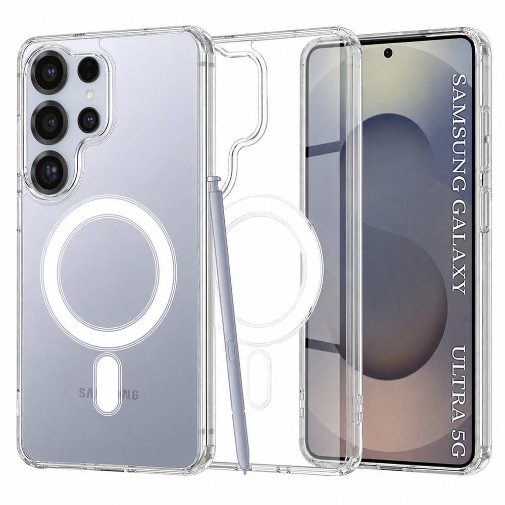 Husă transparentă Techsuit MagSafe Pro Galaxy S25 Ultra – Transparent – imagine 10