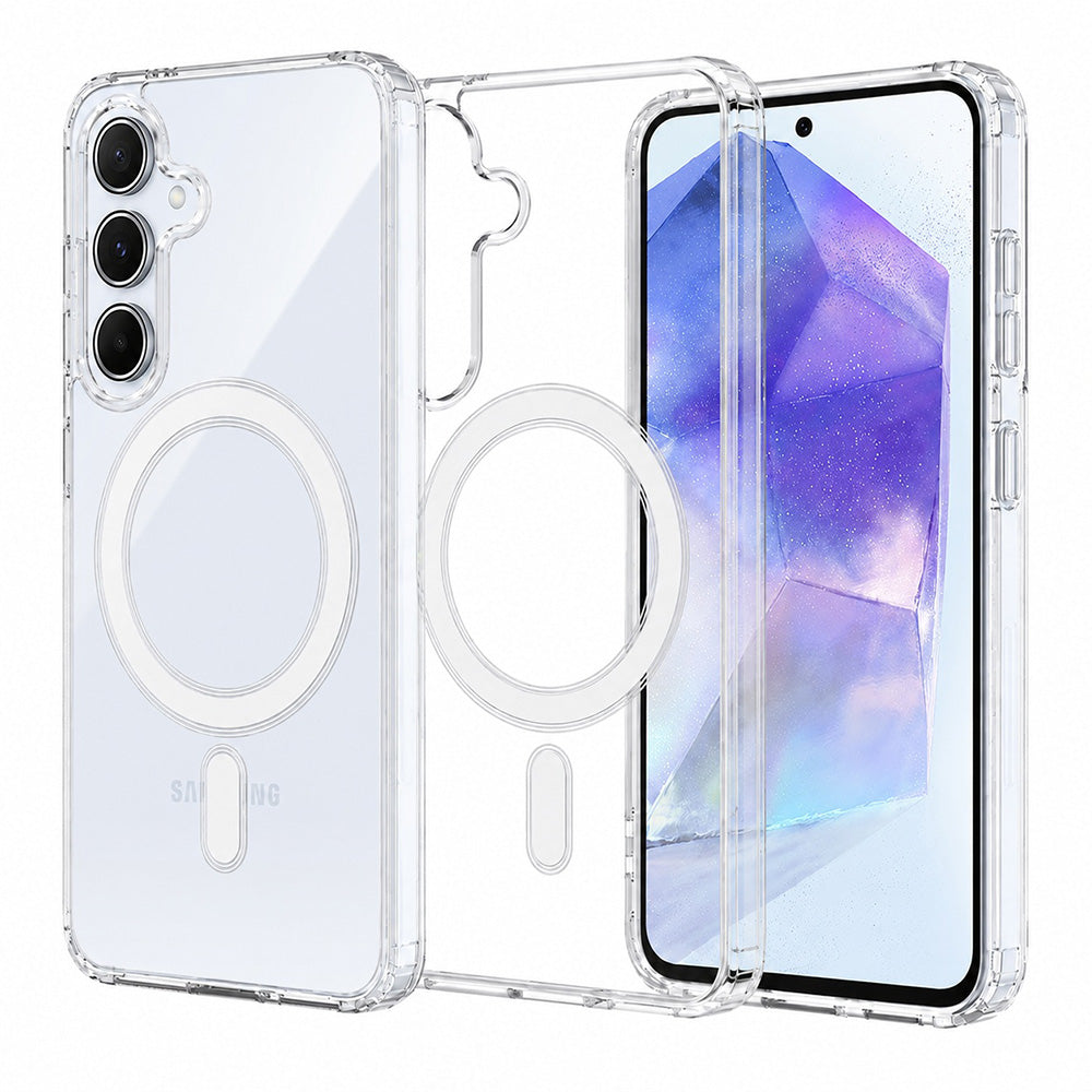 Husă transparentă Techsuit MagSafe Pro Galaxy A55 5G – imagine 1