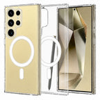 Husă transparentă Techsuit MagSafe Pro Galaxy S24 Ultra – Transparent – imagine 1
