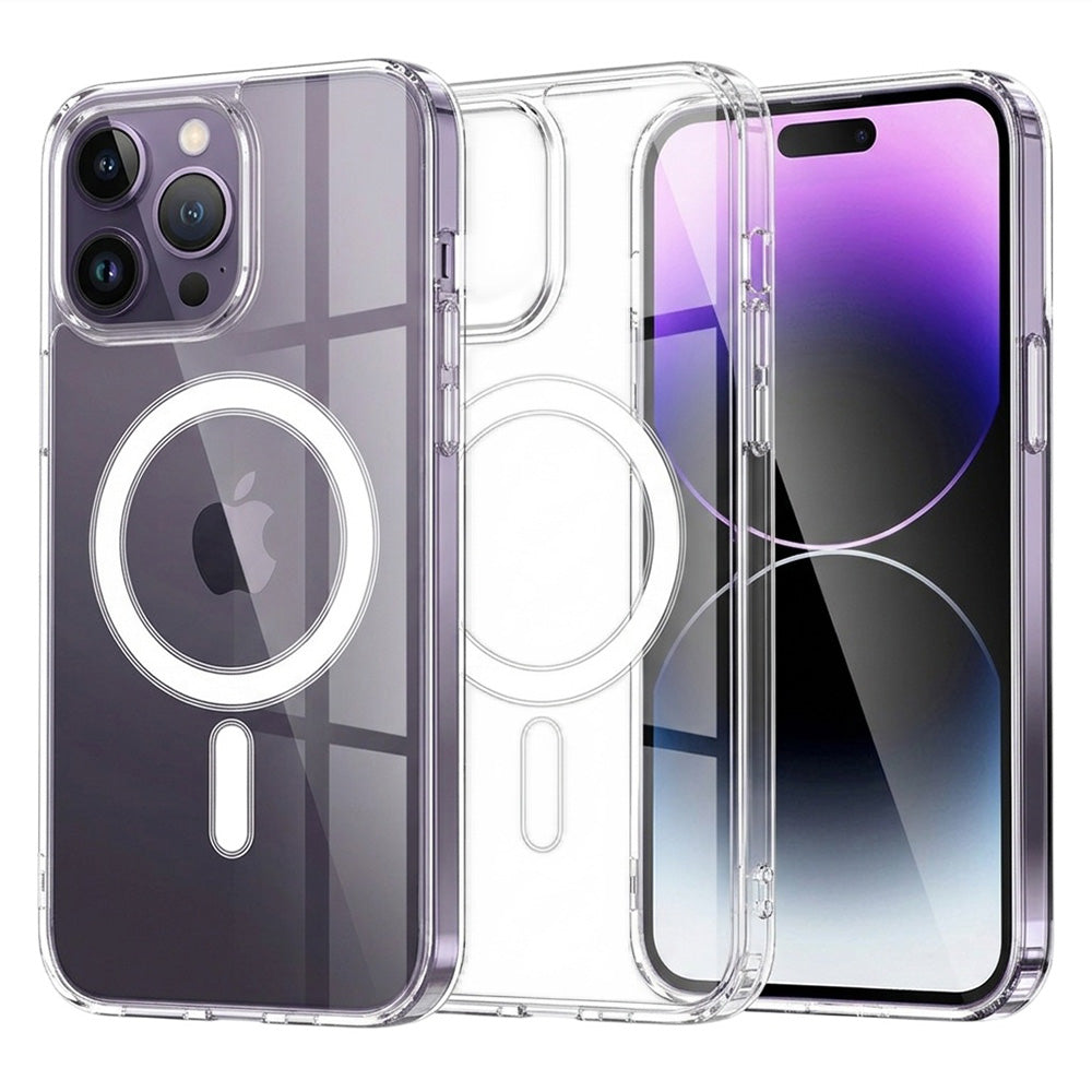 Husă transparentă Techsuit MagSafe Pro iPhone 14 Pro Max – Transparent – imagine 1