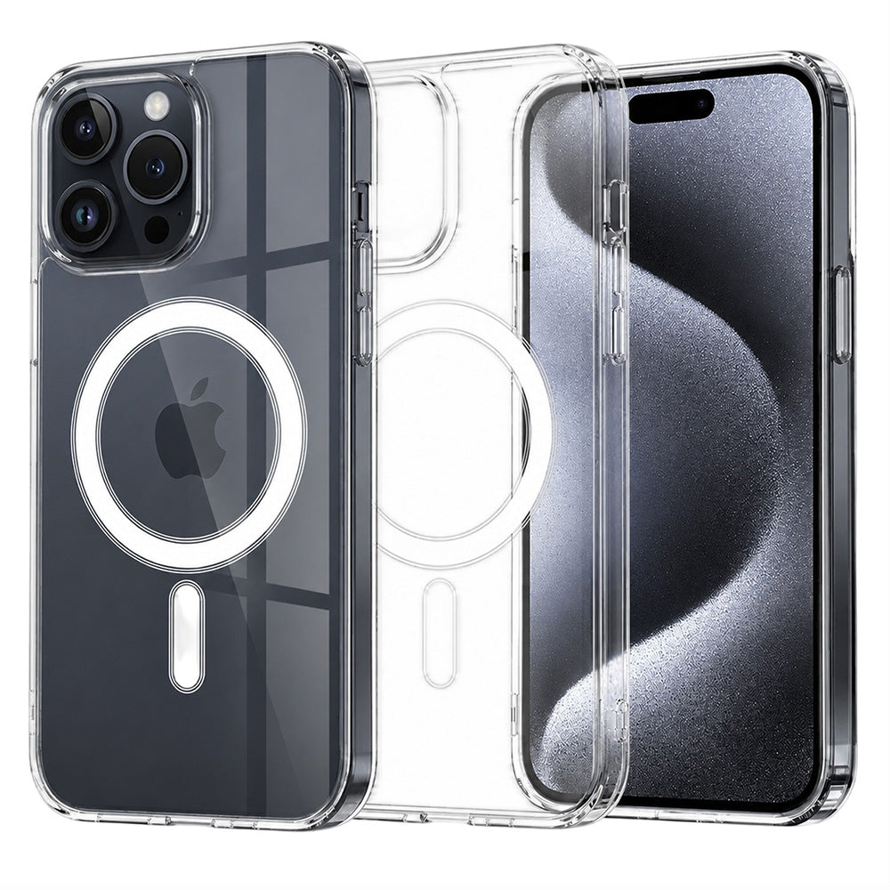 Husă transparentă Techsuit MagSafe Pro iPhone 15 Pro – imagine 1