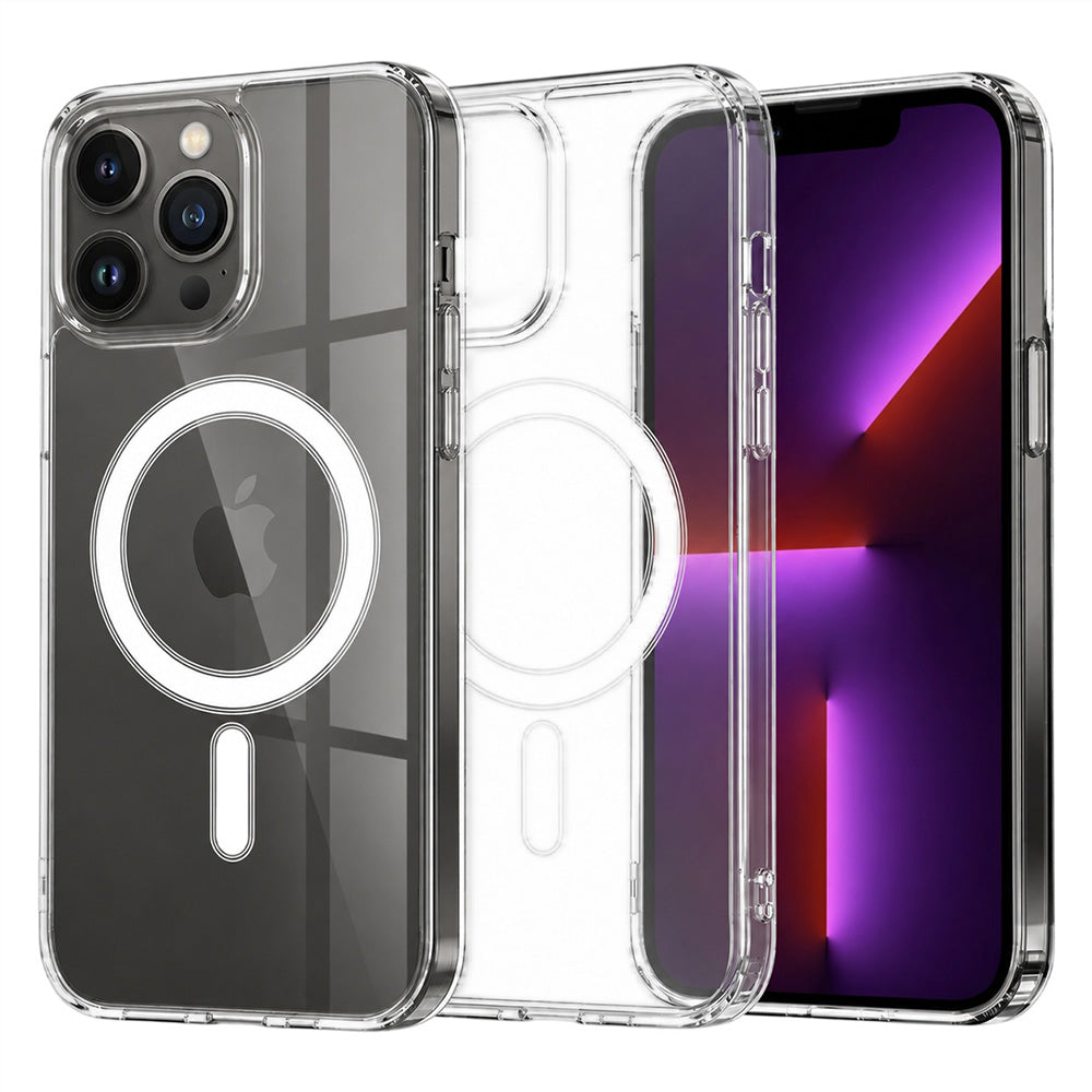 Husă transparentă Techsuit MagSafe Pro iPhone 13 Pro – Transparent – imagine 1