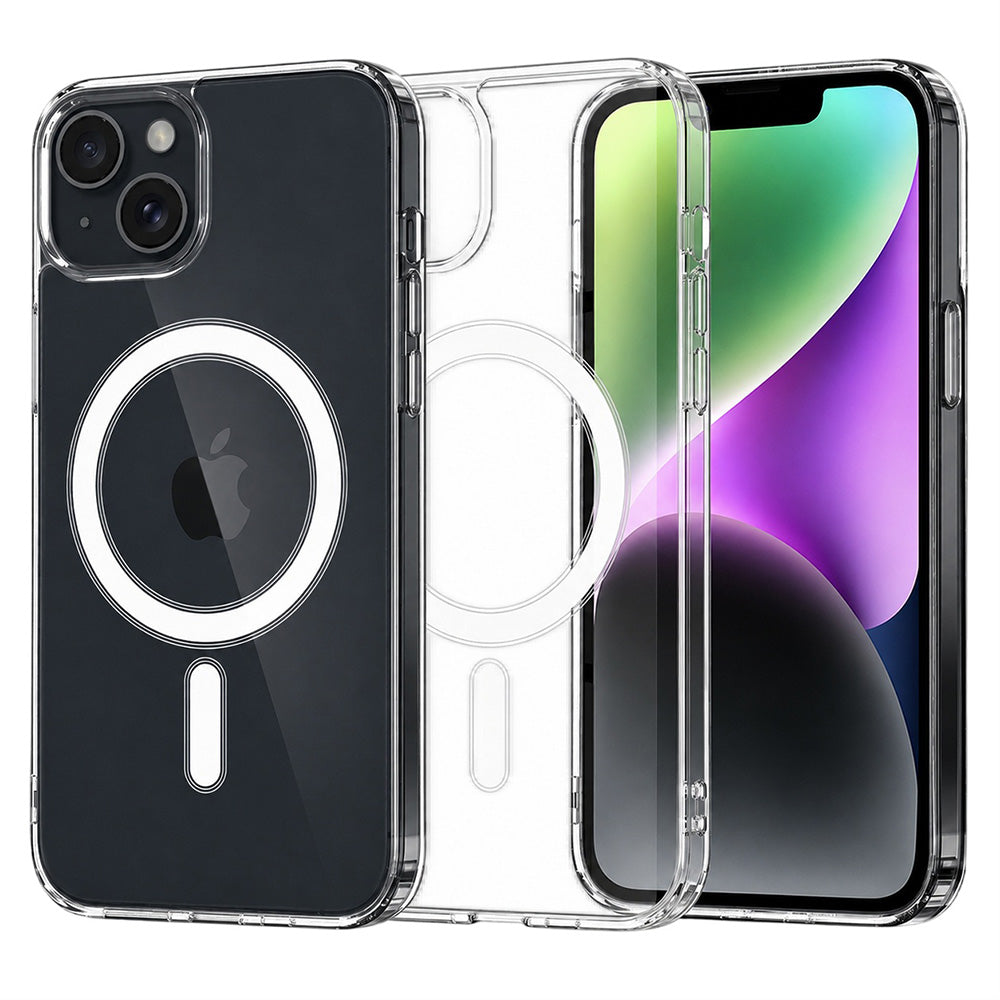 Husă transparentă Techsuit MagSafe Pro iPhone 14 – Transparent – imagine 2