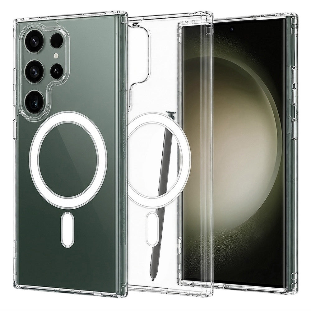 Husă transparentă Techsuit MagSafe Pro Galaxy S23 Ultra – Transparent – imagine 2