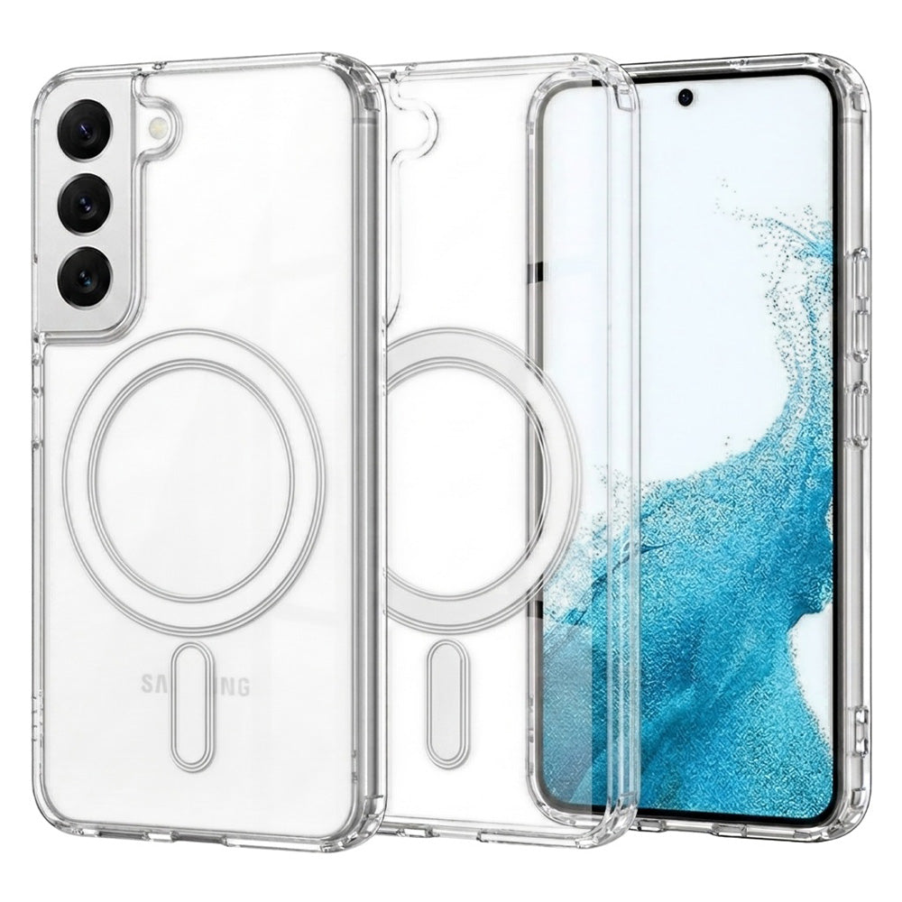 Husă transparentă Techsuit MagSafe Pro Galaxy S22 – Transparent – imagine 4
