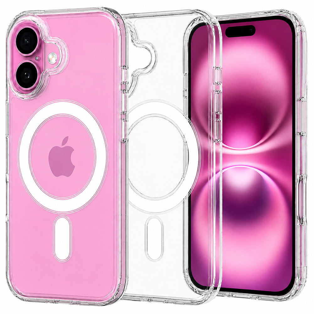 Husă transparentă Techsuit MagSafe Pro iPhone 16 Plus – Transparent – imagine 1