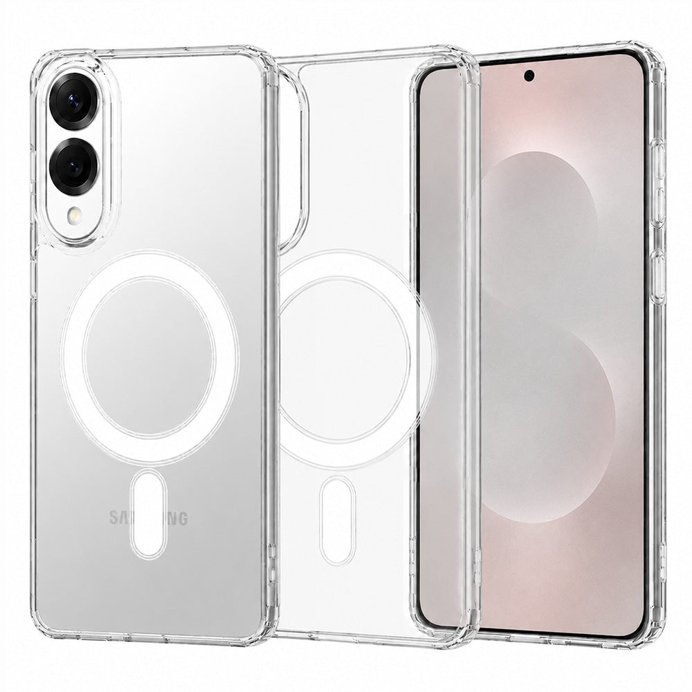 Husă transparentă Techsuit MagSafe Pro Galaxy S25 Edge – Transparent – imagine 11
