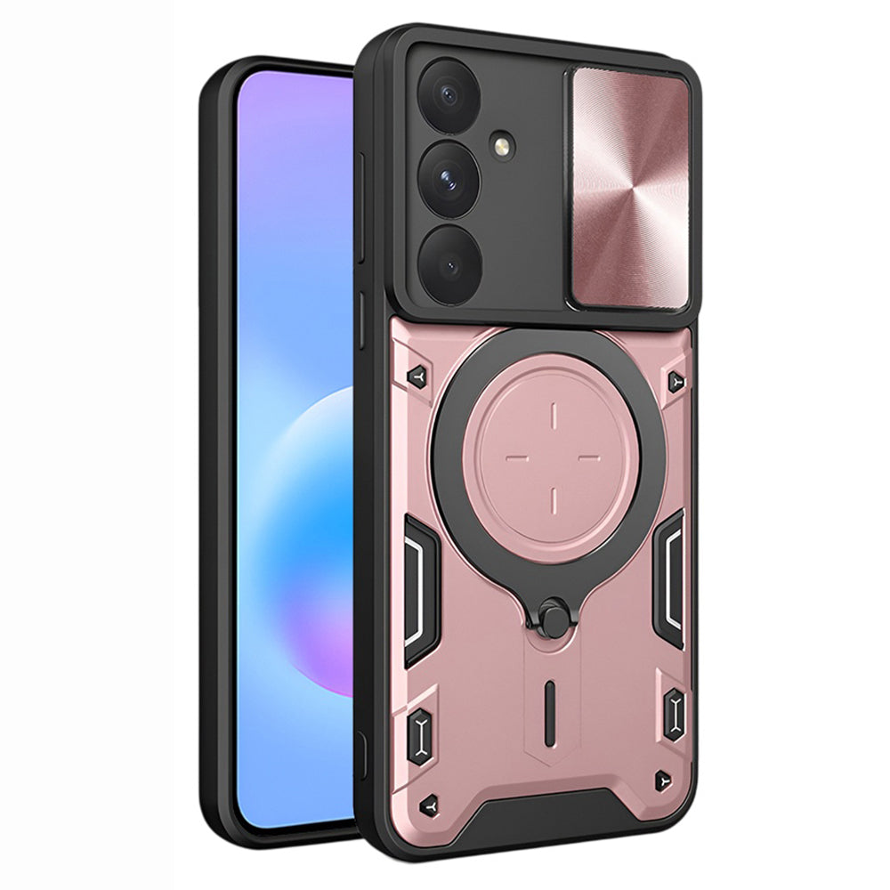 Husă Techsuit CamGuard Pro Galaxy A57 5G – Auriu roz – imagine 9