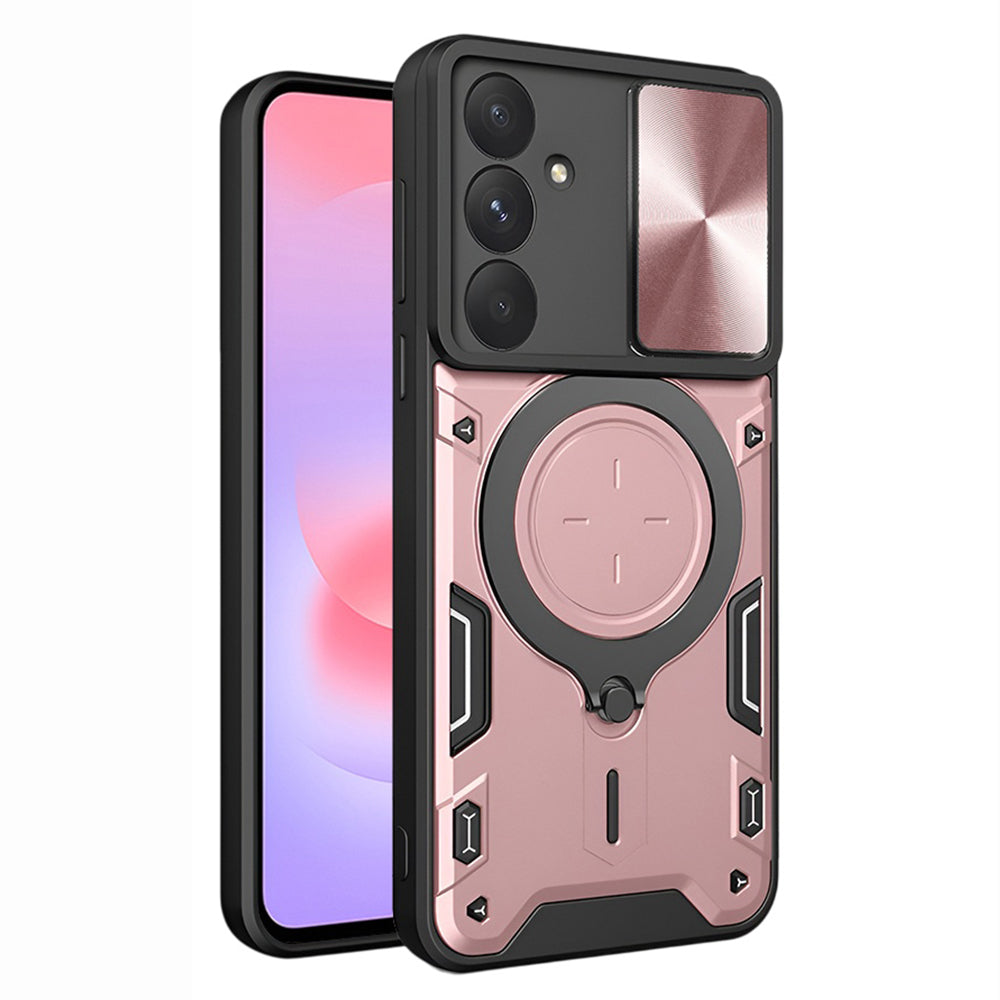 Husă Techsuit CamGuard Pro Galaxy A37 5G – Auriu roz – imagine 9
