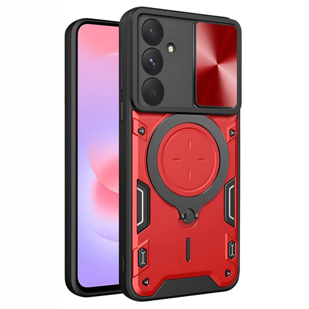Husă Techsuit CamGuard Pro Galaxy A37 5G – Roșu – imagine 5