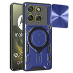 Husă Motorola Edge 70 Techsuit CamGuard Pro, albastru – imagine 1