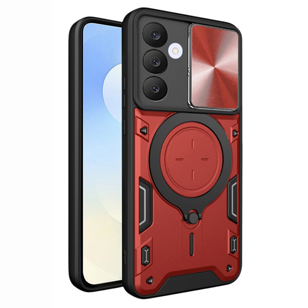 Husă Techsuit CamGuard Pro Galaxy S25 FE – Roșu – imagine 7